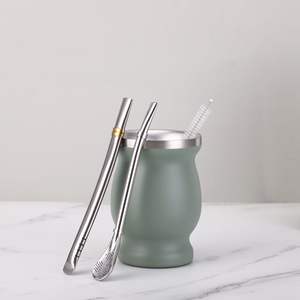 Mini <span class=keywords><strong>taza</strong></span> de agua termo portátil <span class=keywords><strong>para</strong></span> yerba <span class=keywords><strong>mate</strong></span> argentina de diseño moderno de 8oz <span class=keywords><strong>para</strong></span> fiesta o regalo, <span class=keywords><strong>taza</strong></span> de té <span class=keywords><strong>para</strong></span> yerba <span class=keywords><strong>mate</strong></span> - Product Image 4