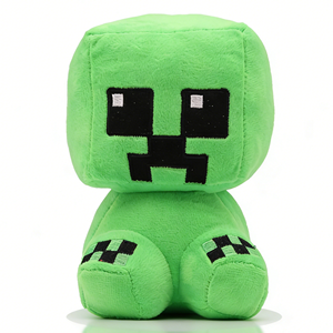 Figura de Peluche de 20-28 cm del Personaje Steve Creeper de <span class=keywords><strong>Minecraft</strong></span>, Juguete de Peluche para Niños - Product Image 3