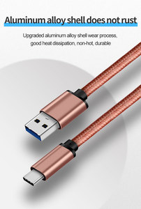 <span class=keywords><strong>Cable</strong></span> <span class=keywords><strong>USB</strong></span> <span class=keywords><strong>Tipo</strong></span> <span class=keywords><strong>C</strong></span> OEM/ODM, <span class=keywords><strong>Cable</strong></span> de Carga Rápida 3A, <span class=keywords><strong>Cable</strong></span> <span class=keywords><strong>USB</strong></span> <span class=keywords><strong>Tipo</strong></span> <span class=keywords><strong>C</strong></span> 3.0 para Teléfono <span class=keywords><strong>Samsung</strong></span> - Product Image 3