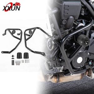 XXUN moto moteur Crash Bar Protection pour <span class=keywords><strong>Kawasaki</strong></span> Z650RS Z <span class=keywords><strong>650</strong></span> RS <span class=keywords><strong>2021</strong></span> 2022 2023 2024 autoroute cadre chute protecteur - Product Image 1