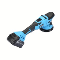 Polisseuse de voiture sans fil 20V à double action, 5 pouces, sans balais, haute vitesse, pour le detailing automobile – Meilleure vente
