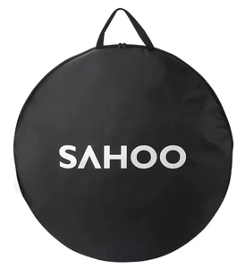 SAHOO 防水自転車ホイールキャリアバッグ 27 インチ折りたたみ式収納バッグ光沢のあるポリエステルポータブルハンドル自転車ホイール収納用 - Product Image 1