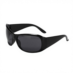 Nouvelles lunettes de soleil punk Y2K unisexes, légères, verres TAC, protection UV graduelle, miroir coloré vert transparent - Product Image 3