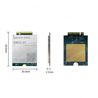 Quectel LTE Cat6 Modul EM06 EM06-E 4G Iot 100% Baru, Antarmuka M.2 Agen 300Mbps EM06,EM06-E CN;GUA