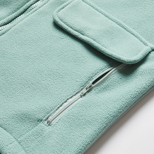 Factory Direct Sale Long Sleeve Winter <strong>Micro</strong> Polar <strong>Fleece</strong> for <strong>Man</strong> Outdoor Polar <strong>Fleece</strong> Jacket - Product Image 6