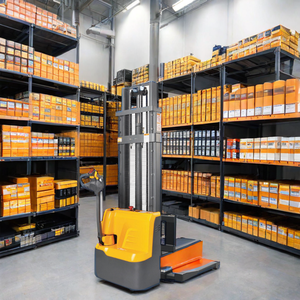 Xilin Electric Walkie 1500kg1.5ton Electric Straddle Apiadorバッテリースタッカー - Product Image 5