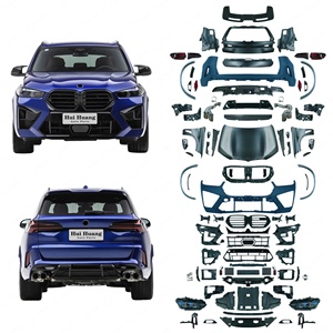 Kit di Conversione per Modifica Auto da Vecchio a Nuovo per BMW X5 <span class=keywords><strong>Serie</strong></span> E70 2008-2013 Aggiornamento a X5M F95 Paraurti e Gruppo Fari - Product Image 1