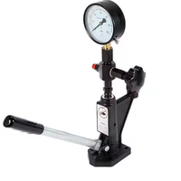 Testeur d'injecteurs diesel robuste, testeur Pop, 60 MPa 600 bars, jauge à double échelle, testeur de buse pour la réparation de moteurs diesel de voitures et de camions