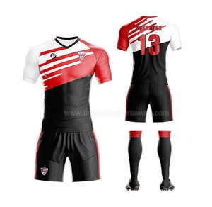 Giá Rẻ Bán Sỉ Thăng hoa Đồng Phục Bóng Đá Cho Trẻ Em, Bóng Đá T-Shirt Cổ Điển Lưới Thoáng Khí Thể Thao Người Đàn Ông Của Bóng Đá Áo Sơ Mi Tùy Chỉnh - Product Image 4