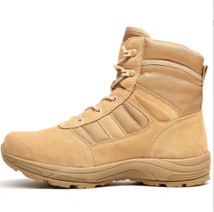 DFA0114 Bottes de sport en daim pour adultes, style cowboy, pour le camping et l'extérieur, avec languette et manchons respirants - Product Image 1