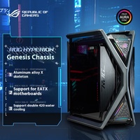 White Aluminum Alloy X Type ASUSs ROG GR701 HYPERION Tower Desktop Gaming Computer PC Case