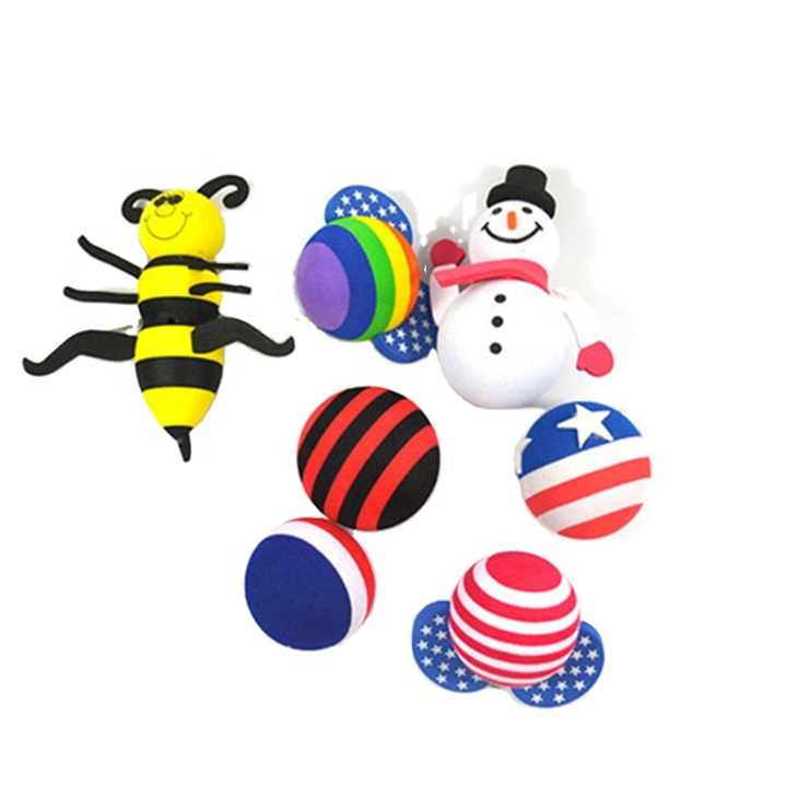 thumbnail image 2 of COGEEK Car Antenna Topper Cute Cartoon Big Eyes Bat Foam Antenna 2 of 11