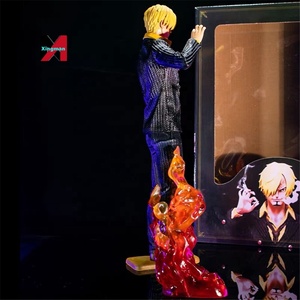 Figurine de collection décorative en PVC Sanji One Piece GK, modèle de jouet de dessin animé, avec Keisin One Piece Figure - Product Image 3