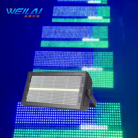 Projecteur stroboscopique LED RGBW 8+8 haute puissance avec effet wash pour événements professionnels