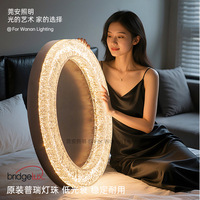 Plafonnier minimaliste italien pour chambre à coucher, lampes Master Zhongshan, ambiance luxueuse et haut de gamme dans toute la maison, e