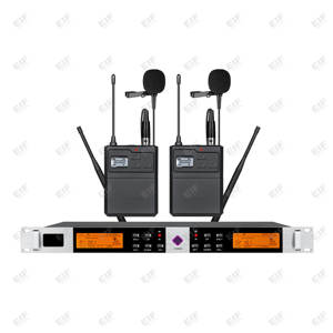Sistema de Micrófono Inalámbrico UHF con Supresión de Howling para Micrófono de Mano Profesional - Product Image 2