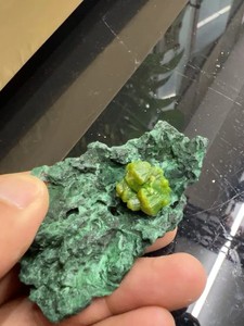 Cristallo Naturale di Heulandite Verde, Pietra Grezza per Collezione e Decorazione Casa, <span class=keywords><strong>Autunite</strong></span> Calcouranite Fluorescente - Product Image 2