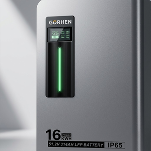 แบตเตอรี่ LiFePO4 (ลิเธียมไอรอนฟอสเฟต) 51.2V สำหรับภายนอกอาคาร มาตรฐาน IP65 ป้องกันฝุ่นและน้ำ สามารถวางซ้อนกันได้ เหมาะสำหรับโครงการโซลาร์เซลล์ในบ้านพักอาศัย - Product Image 3