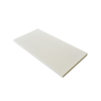 Panneau en polyuréthane PU de taille et d'épaisseur personnalisées, léger, ignifuge, pour l'isolation acoustique, l'isolation thermique et la décoration
