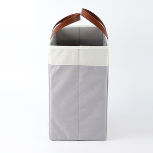 Panier à linge pliable en osier jonc de mer <span class=keywords><strong>Escalier</strong></span> pliable Oxford Pliant Tissu Toile Cuir <span class=keywords><strong>Escalier</strong></span> Étape Paniers de rangement - Product Image 4