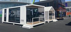 Maisons préfabriquées pliantes modulaires à faible coût de haute qualité Maison préfabriquée de 20 pieds Maison en conteneur bon marché - Product Image 3