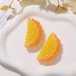 Accessories Light Luxury Korean Sweet Orange Petals Charms Components Cool Personality School Luggage Accessories - Product Image 2