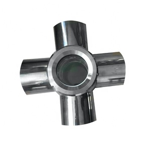 <span class=keywords><strong>2026</strong></span>年中国批发不锈钢304 316L乳制品管件接头螺纹抛光十字接头 - Product Image 5