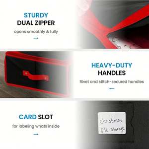 Bolsa de Almacenamiento de Papel de Regalo Multifuncional de Gran Capacidad, Diseño Delgado y Compacto, Tejido Transpirable a Prueba de Polvo - Product Image 5