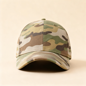 Biểu Tượng Tùy Chỉnh Ngụy Trang Ngoài Trời Mũ Thêu Multicam Mũ Bóng Chày Thể Thao Cho Nam Giới - Product Image 2