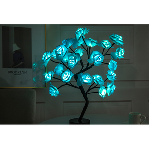 Lámpara LED árbol flor rosa - Product Image 3