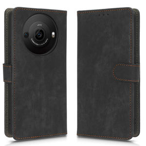 Portefeuille Flip RFID Protection Rétro Téléphone De Luxe Antichoc En Cuir Pour <span class=keywords><strong>Sharp</strong></span> <span class=keywords><strong>Aquos</strong></span> <span class=keywords><strong>R8</strong></span> <span class=keywords><strong>Pro</strong></span>/Leica Leitz Téléphone 3 Fente Pour Carte Couverture - Product Image 1