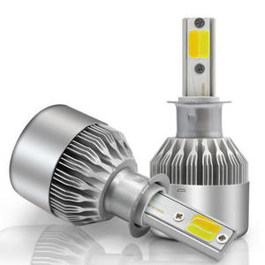 ไฟหน้ารถยนต์ LED 36W 7600LM แบบสองสีอัตโนมัติ รุ่น H1 H3 H7 H4 H11 9005 9006 9007 C6 - Product Image 4