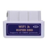 Interfaz Inalámbrica OBD2 OBDII ELM327 para Auto con WIFI, Lector de Códigos OBD, Escáner de Diagnóstico V1.5, 1 Año de Garantía, Compatible con IOS/Android/Windows