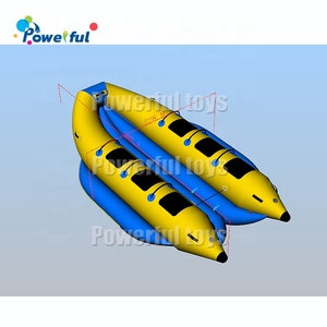 Bote Inflable <span class=keywords><strong>de</strong></span> <span class=keywords><strong>Agua</strong></span> Tipo Banana, <span class=keywords><strong>de</strong></span> PVC, <span class=keywords><strong>para</strong></span> 6 Personas, <span class=keywords><strong>de</strong></span> Buena Calidad y Potente - Product Image 6
