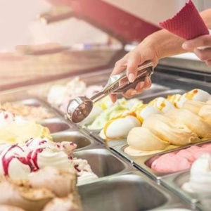Factory Price Glass Gelato Dipping Cabinet Showcase Display Cabinet Ice Display Showcase - Product Image 2