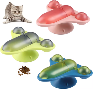 Bán Buôn Máy Bay Hình Dạng Tương Tác Chậm Trung Chuyển Pet Chew Thực Phẩm Cốc Đồ Chơi Máy Bay <span class=keywords><strong>Catnip</strong></span> Bóng Đồ Chơi Cho Chó Con Chó Con Mèo - Product Image 1