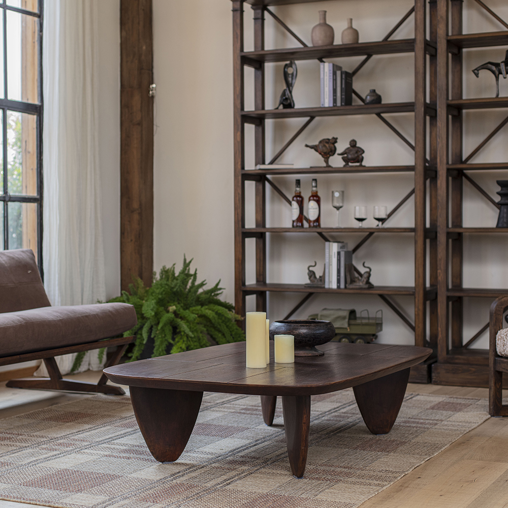 Antique Carving Center Table - Hand Carved Solid Wood, image size:1000x1000