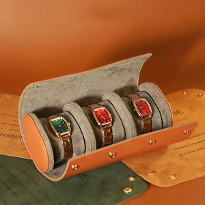 CULLUS Vente en gros de boîtes de présentation de montres en <span class=keywords><strong>cuir</strong></span> durables et populaires, boîtes cadeaux pour hommes - Product Image 3