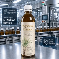 Approvisionnement direct d'usine, boissons aux polyphénols de canne à sucre de couleur et de saveur naturelles, enregistrées chez la FDA