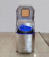 Industriële roterende ontwateringsmachine, automatische centrifugale droger, roestvrijstalen fruit- en groentedroger voor voedingsfabrieken