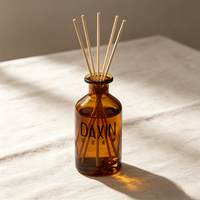 Diffuseur de parfum personnalisé avec logo Daxin, flacon unique de luxe en verre givré, diffuseur à bâtonnets, conteneur de 150 ml, flacon diffuseur de parfum pour voiture