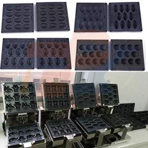 Four à gaufres électriques Delimanjoo en forme d'ours, neuf, pour hôtels, restaurants, commerces alimentaires, avec composant moteur central - Product Image 6