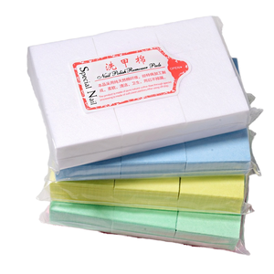 300Pcs Disposable <b>Lint</b> <b>Free</b> <b>Nail</b> <b>Wipes</b> Non Woven Polish Remover Pads for Salon - Product Image 4