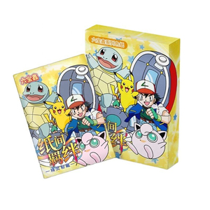 Nouvelles cartes Pokémon personnalisées en carton artistique Y Y Pikachu et ses amis Crystal Studio pour Noël, personnages de jeu de carrom portables - Product Image 3