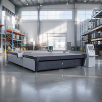 Tenda Furnitur Luar Ruangan Berbahan Kain Terpal Anti Air, Kain Blackout, Mesin Pemotong Plotter Digital Flatbed