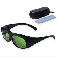 Lunettes de protection laser intelligentes avec filtre à haute transmission pour les applications de soudage et de gravure au laser à fibre
