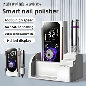 Nhà Máy Trực Tiếp Sale45000rpm Nail Khoan Máy Có Thể Sạc Lại Không Dây Làm Móng Tay E Tập Tin Công Cụ Đánh Bóng Móng Tay Nghệ Thuật Thiết Lập Cho Salon - Product Image 2