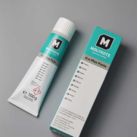Pâte Molykote G-N Plus 100g Noire, Lubrifiant Solide MoS2 Anti-Embrasement à Faible Coefficient de Frottement pour l'Assemblage de Machines
