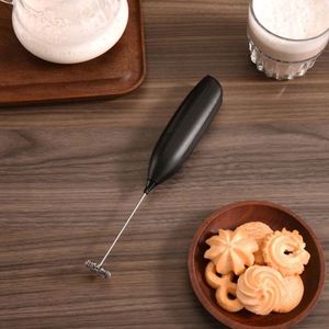 Newest Electric Milk Frother With Stand Milk Foam <b>Maker</b> Hand Hold Whisk for Cappuccino and Latte - Product Image 5