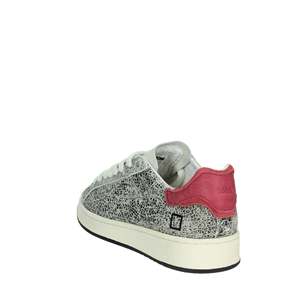 D.A.T.E. Zapatillas Deportivas para Mujer W411-BA-MX-AV, Parte Superior de Cuero Sintético, Suela Blanca, Estilo Casual - Product Image 2